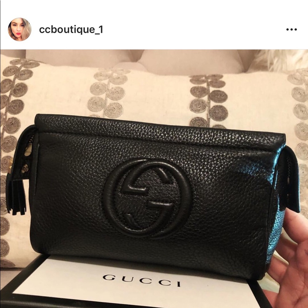 ‼️SOLD‼️ 🖤Gucci Soho pochette or makeup bag🖤